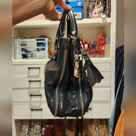 Sam Edelman Black Leather Handbag - Picture 2 of 8